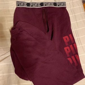 Pink Victoria’s Secret Sweatpants / Joggers